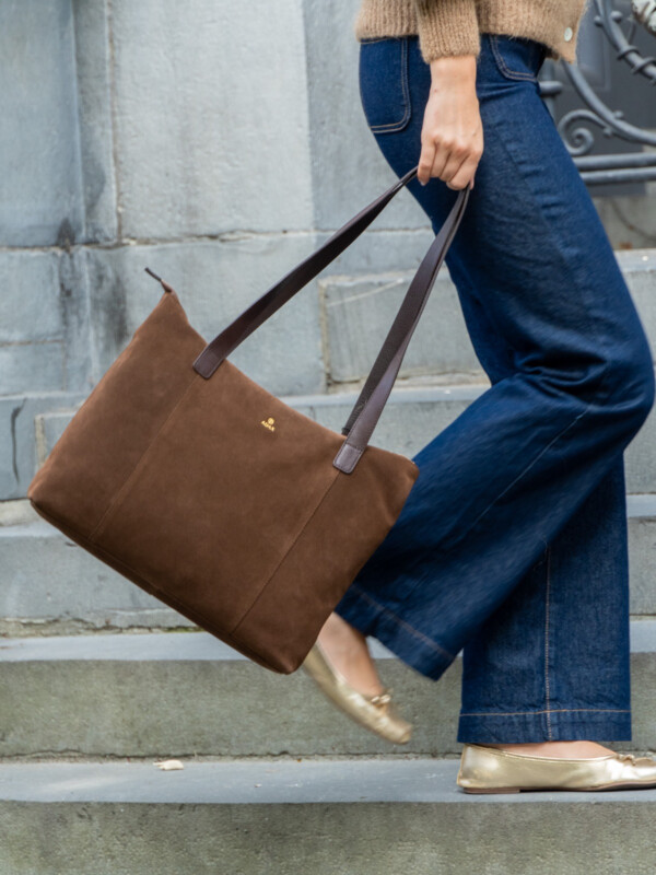 ROZZANO SHOPPER AMELIE CHOCOLATE