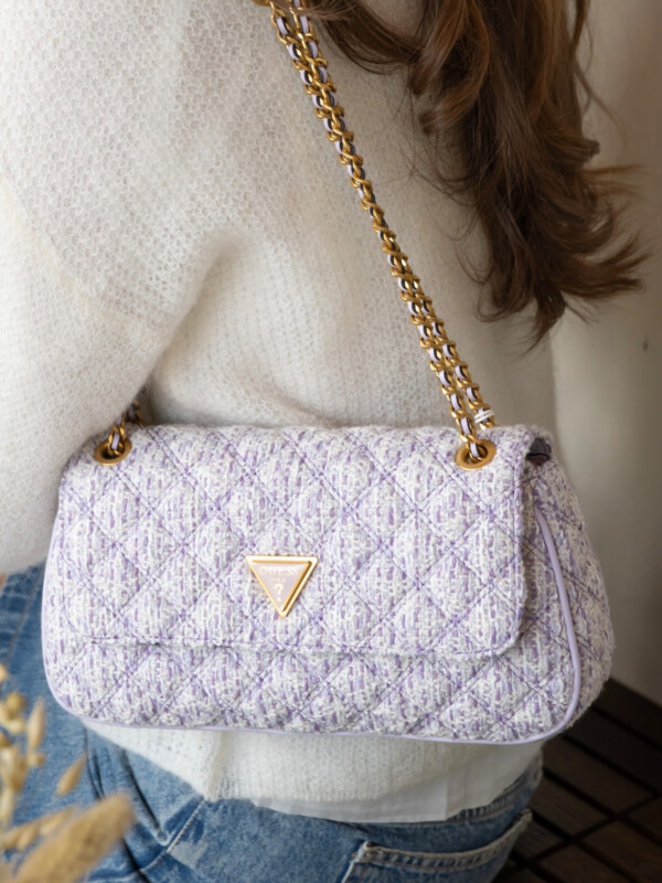 GIULLY CONVERTIBLE XBODY FLAP LAVENDER