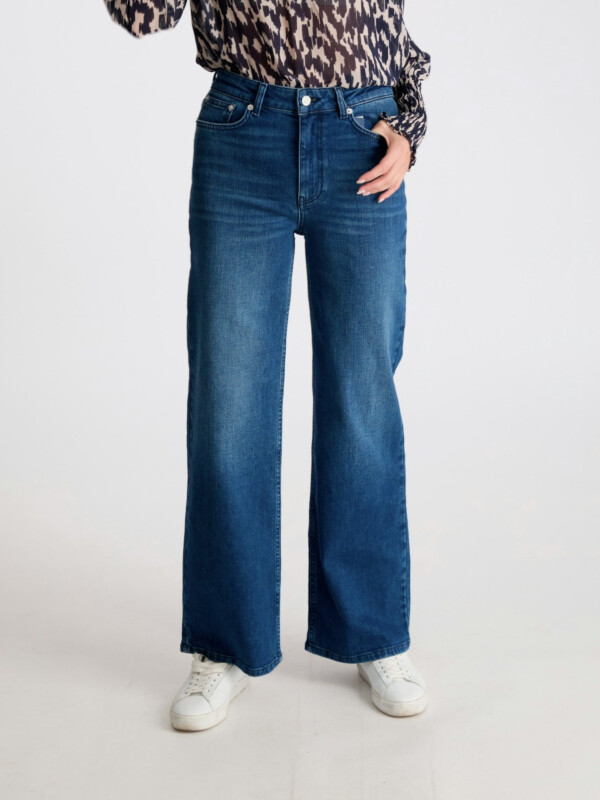 CARLA DENIM PANTS BLUE