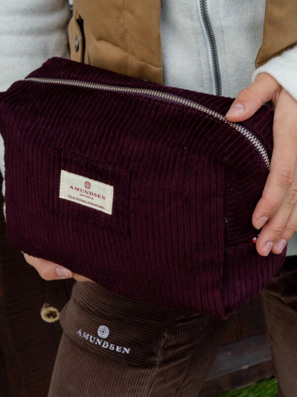 WASH BAG CORDUROY HEATHER