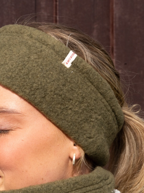 WOOL FLEECE HEADBAND fra AMUNDSEN