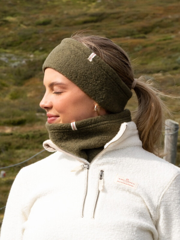 WOOL FLEECE HEADBAND fra AMUNDSEN