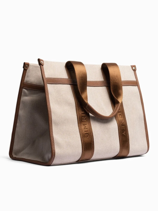 JIM RICKEY CALI TOTE OFFCOGNAC