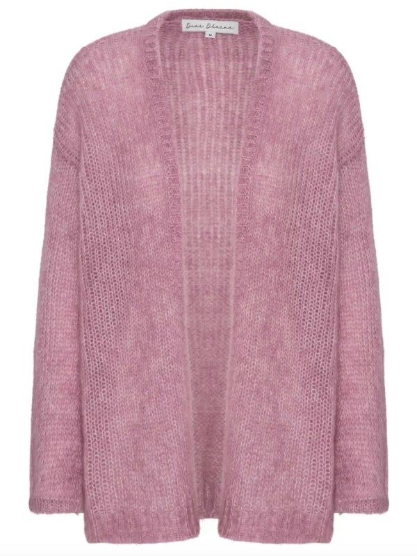 MULTI JACKET SOLID MOHAIR ORCHID
