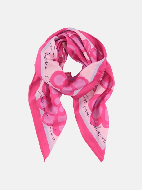 PAOLA SCARF HOT PINK