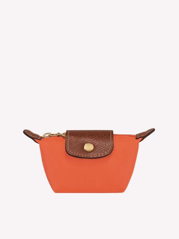 Le Pliage Coin purse w/flap Orange