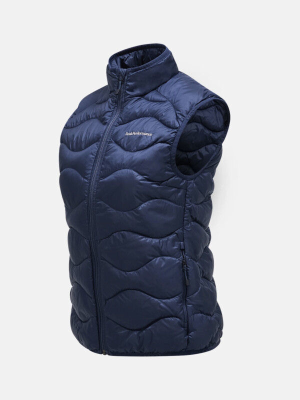 W HELIUM DOWN VEST BLUE SHADOW