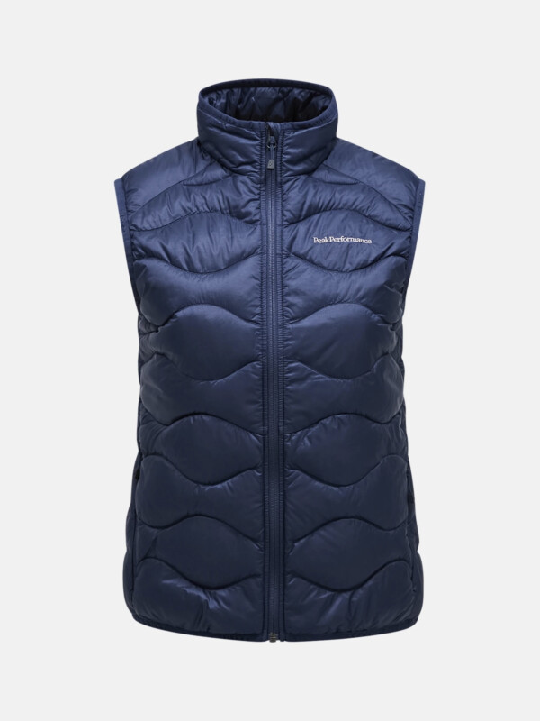 W HELIUM DOWN VEST BLUE SHADOW