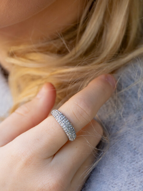 FULL BLING RING SILVER