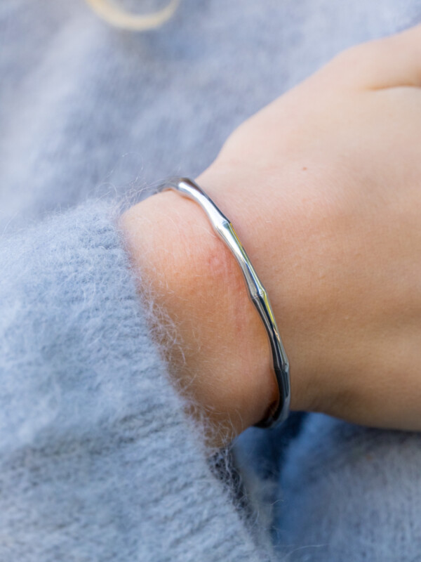 BAMBOO CUFF SILVER