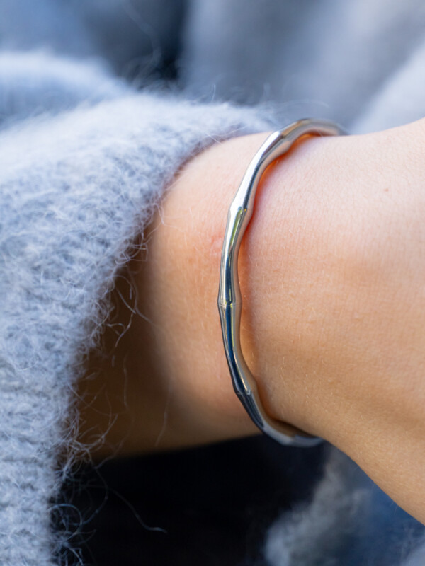 BAMBOO CUFF SILVER