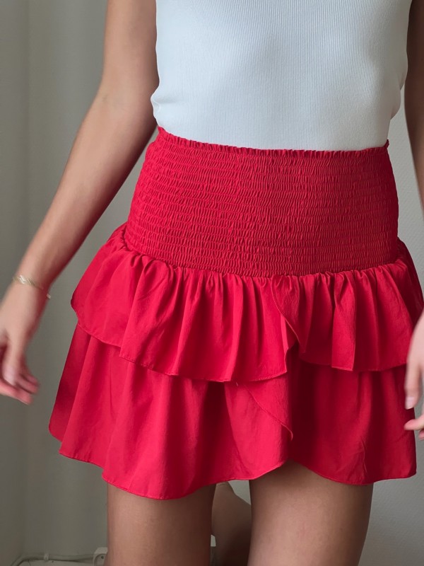 CARIN R SKIRT RED