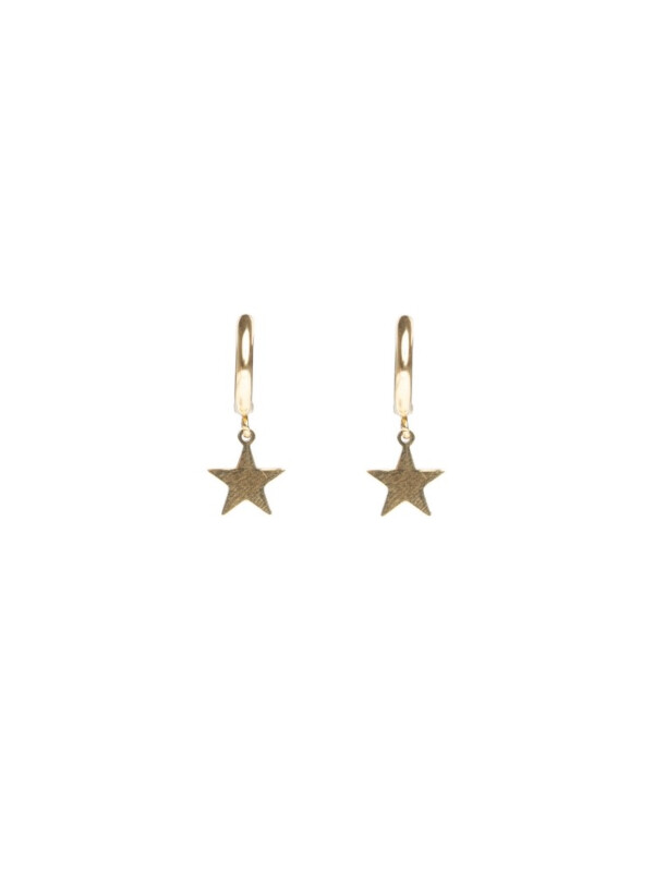 STAR HOOP GOLD