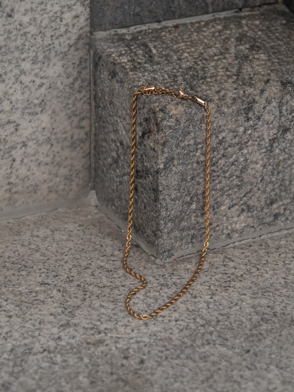 TWISTED CHAIN NECKLACE SMALL