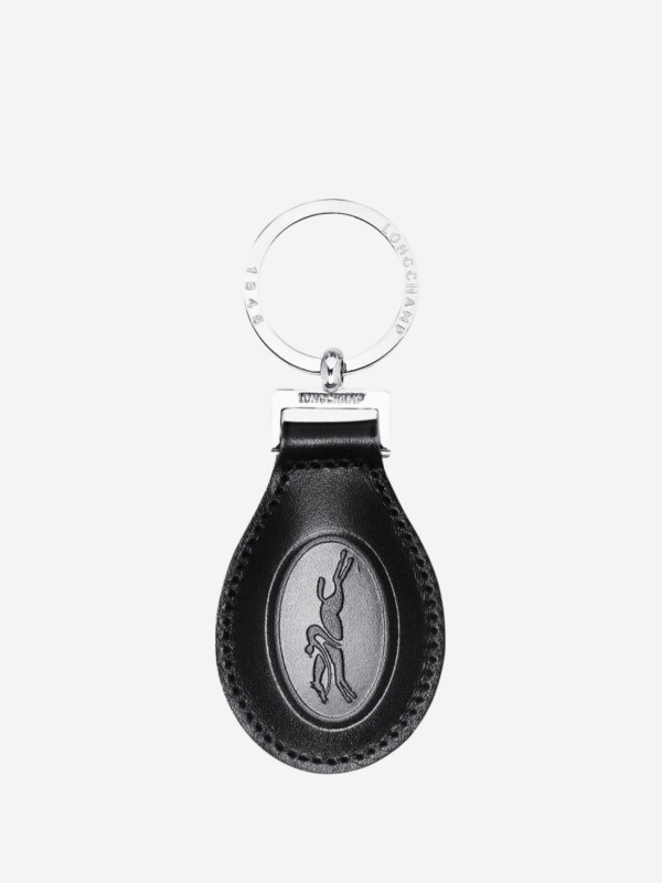 Le Foulonnè Key Ring Black