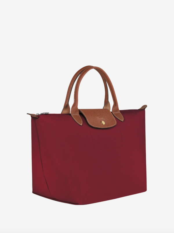 Le Pliage Top Handle Bag M rouge