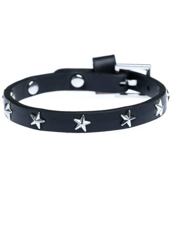Star Stud bracelet mini black