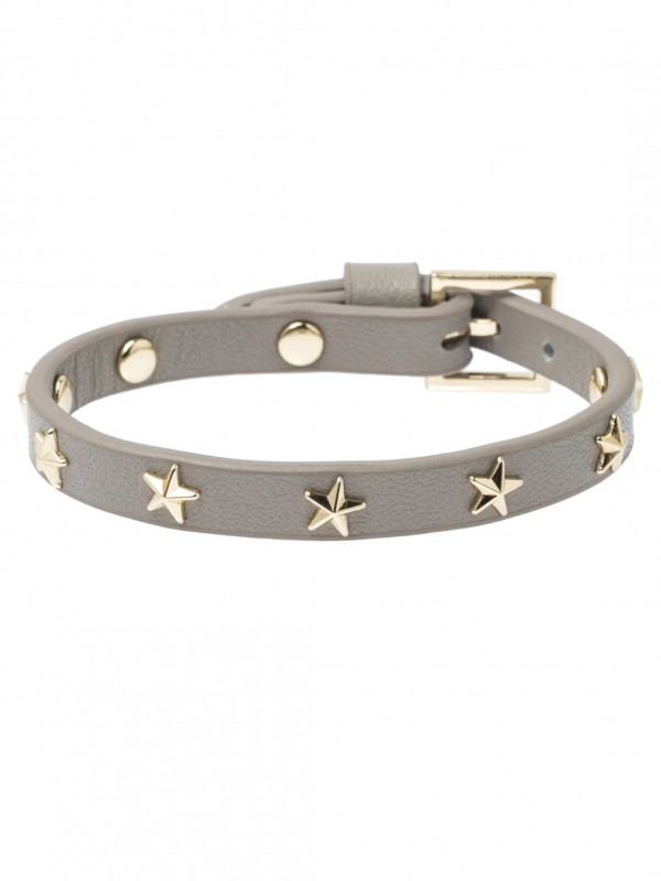 Star Stud bracelet mini light taupe