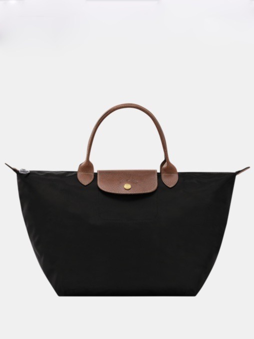 Le Pliage Top Handle Bag M black