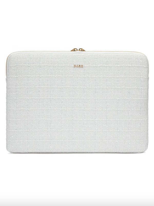 TWEED MAC COVER OFF WHITE