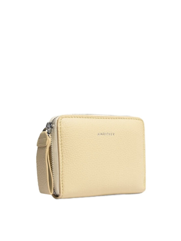 JIM RICKEY SMALL ZIP WALLET BUTTERMILK