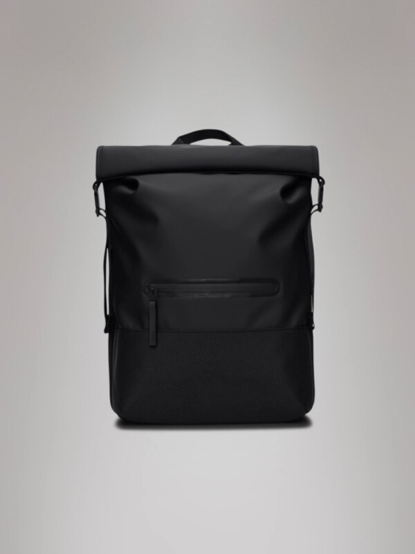 TRAIL ROLLTOP BACKPACK W3 BLACK