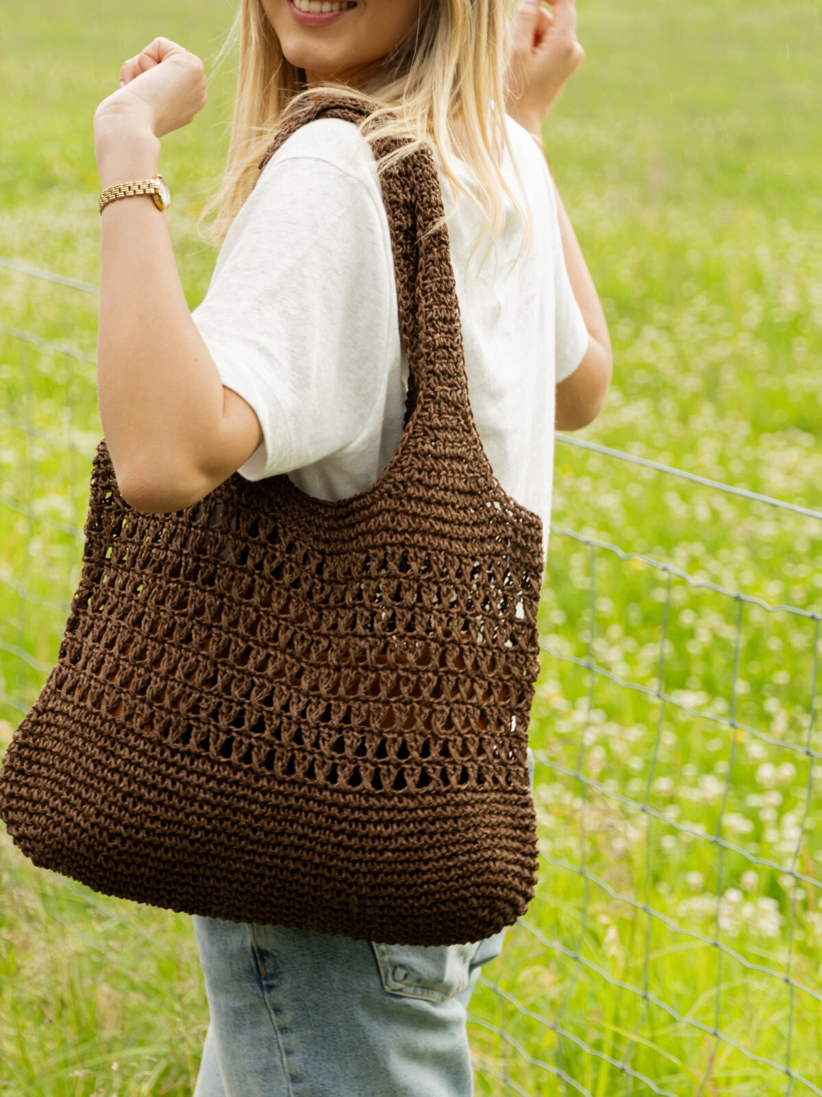 VANESSA RILEY BAG PARTRIDGE BROWN