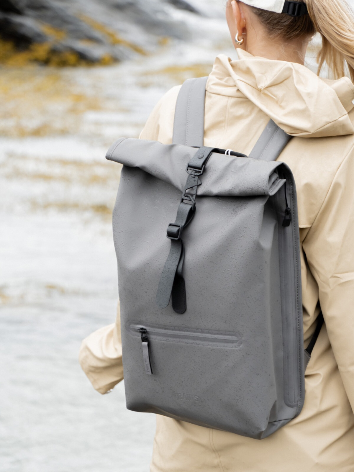 ROLLTOP RUCKSACK W3 GREY