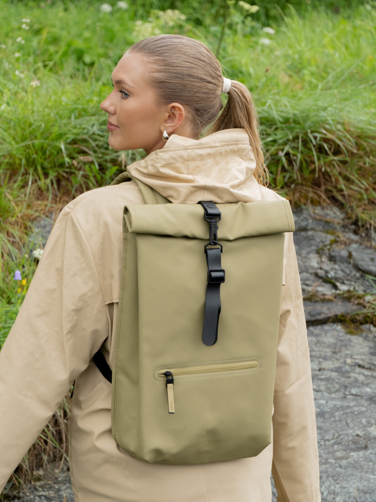 ROLLTOP RUCKSACK W3 KHAKI