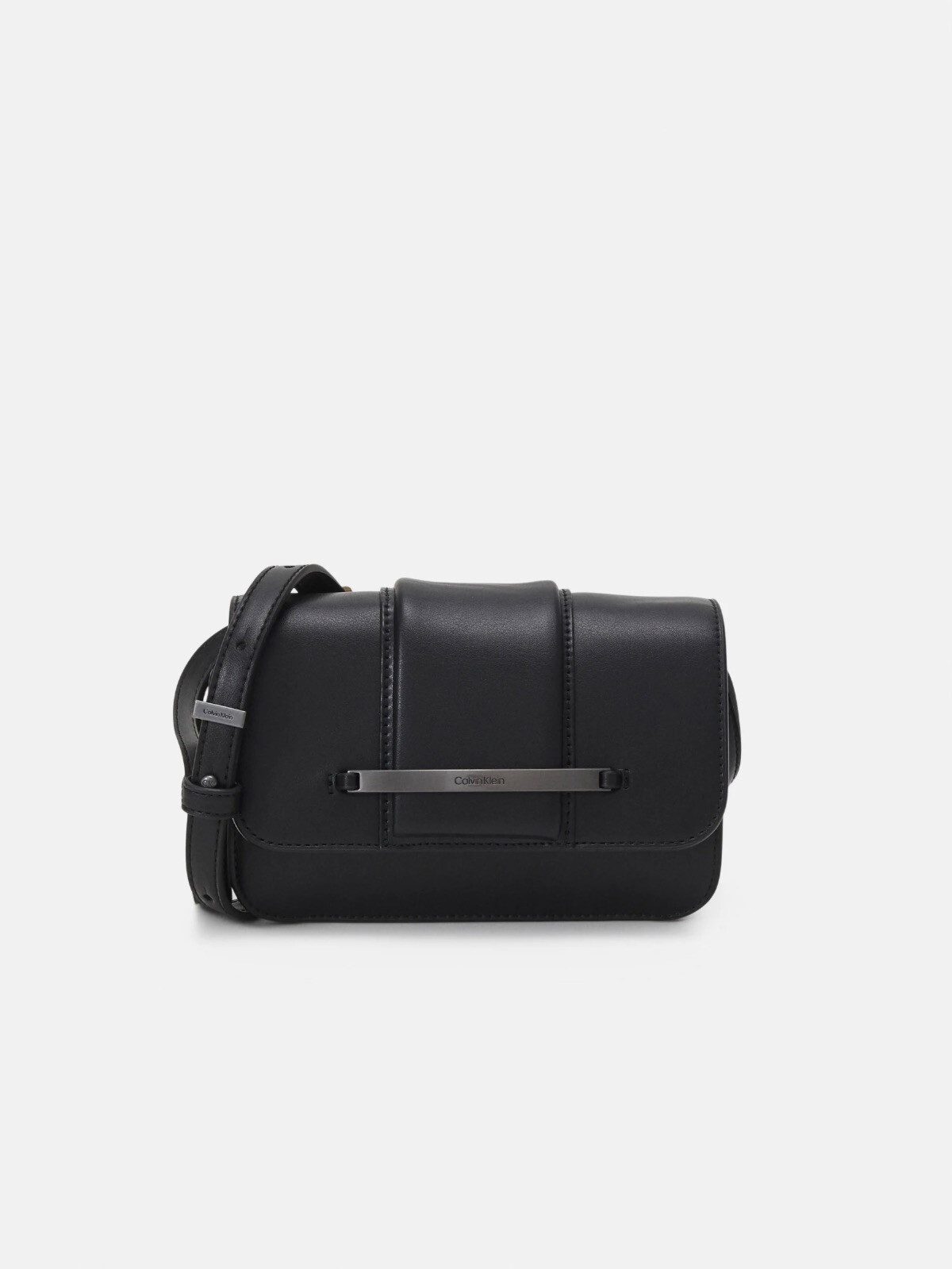 BAR HARDWARE CROSSBODY BLACK