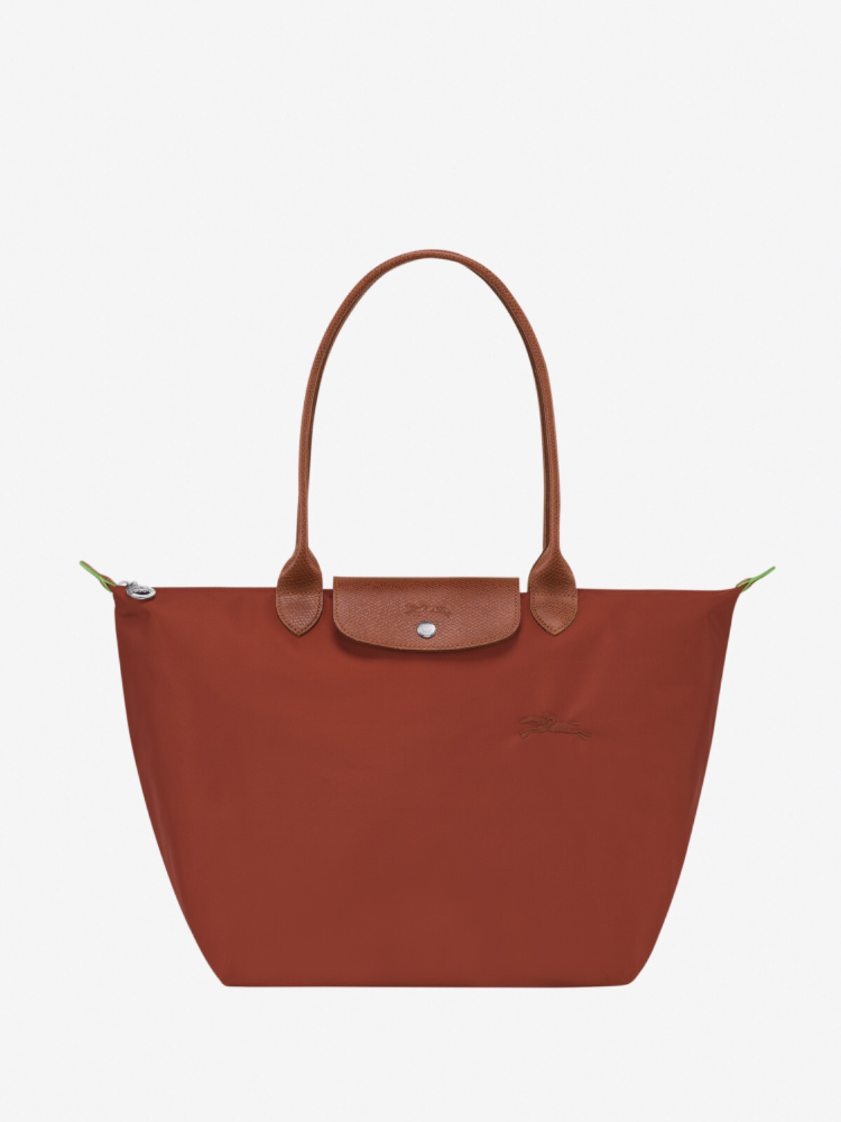 LE PLIAGE GREEN SHOULDER L CHESTNUT