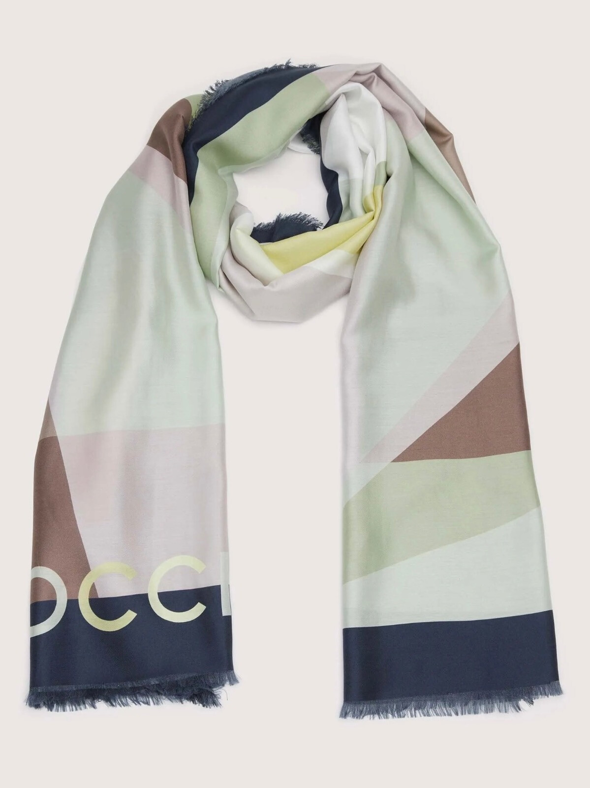 SCARF PRISM MULTI MIST BLUE