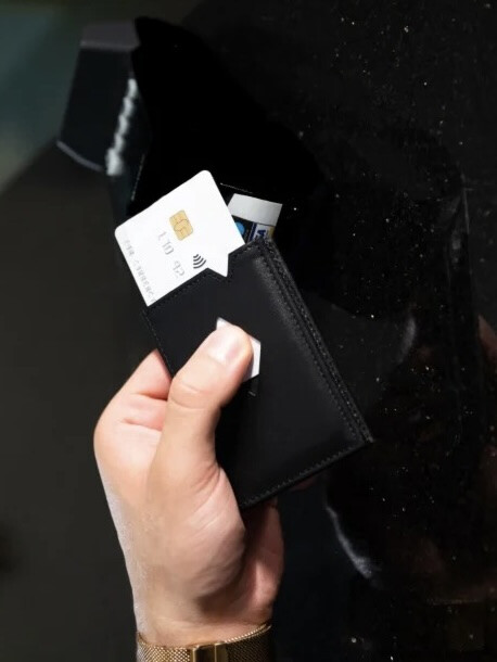 EXENTRI MINIWALLET BLACK