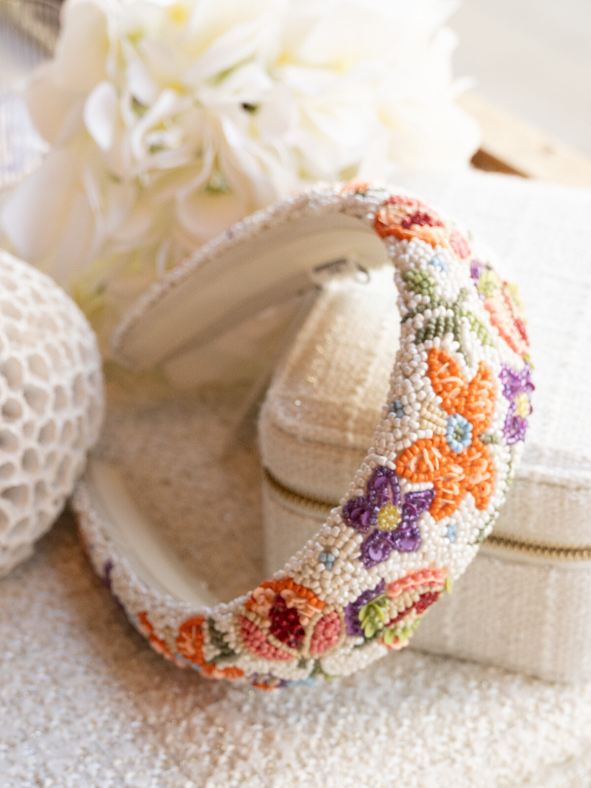 PRIMULA WIDE BEADED HAIRBRACE