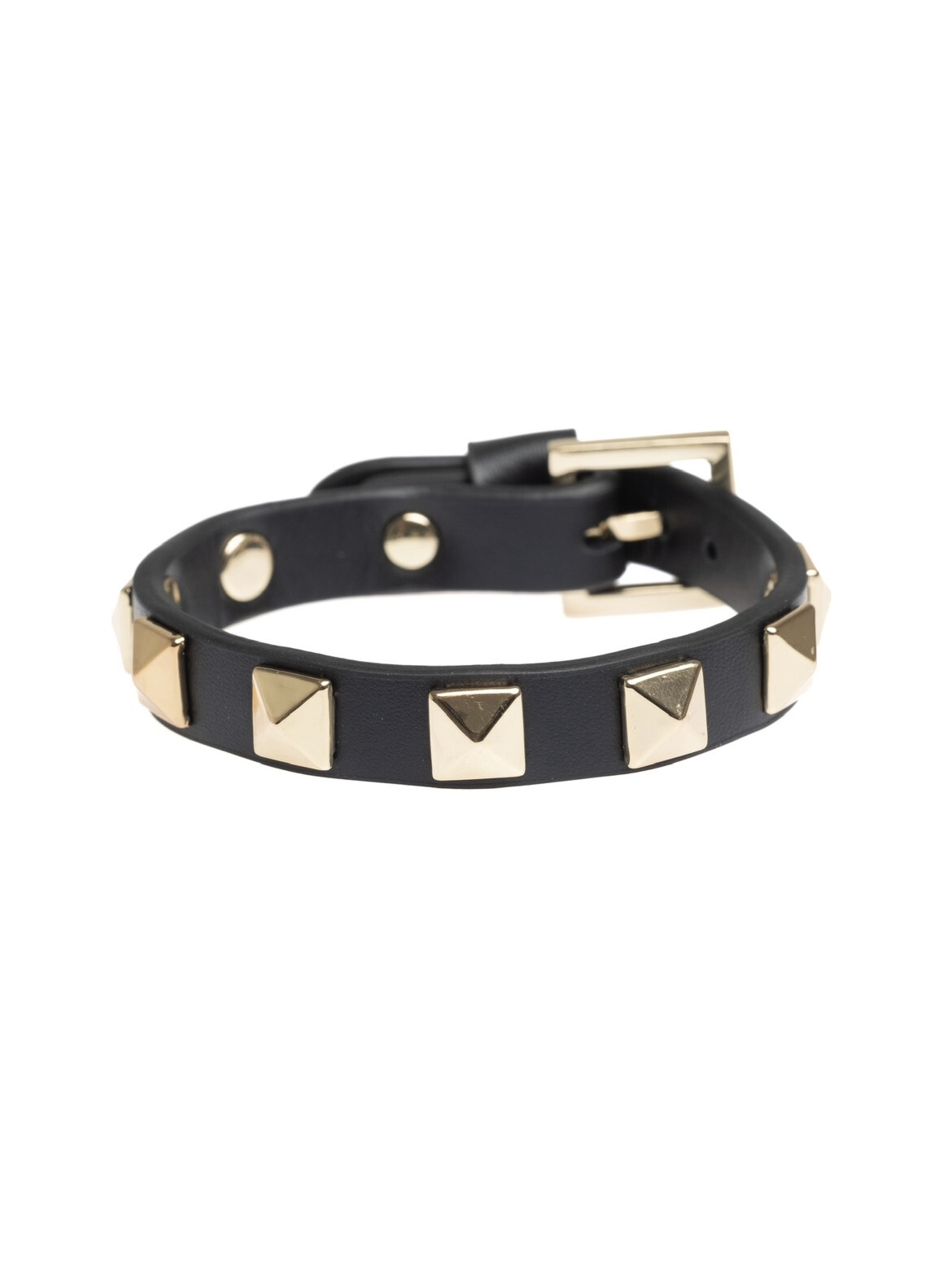 Stud bracelet black