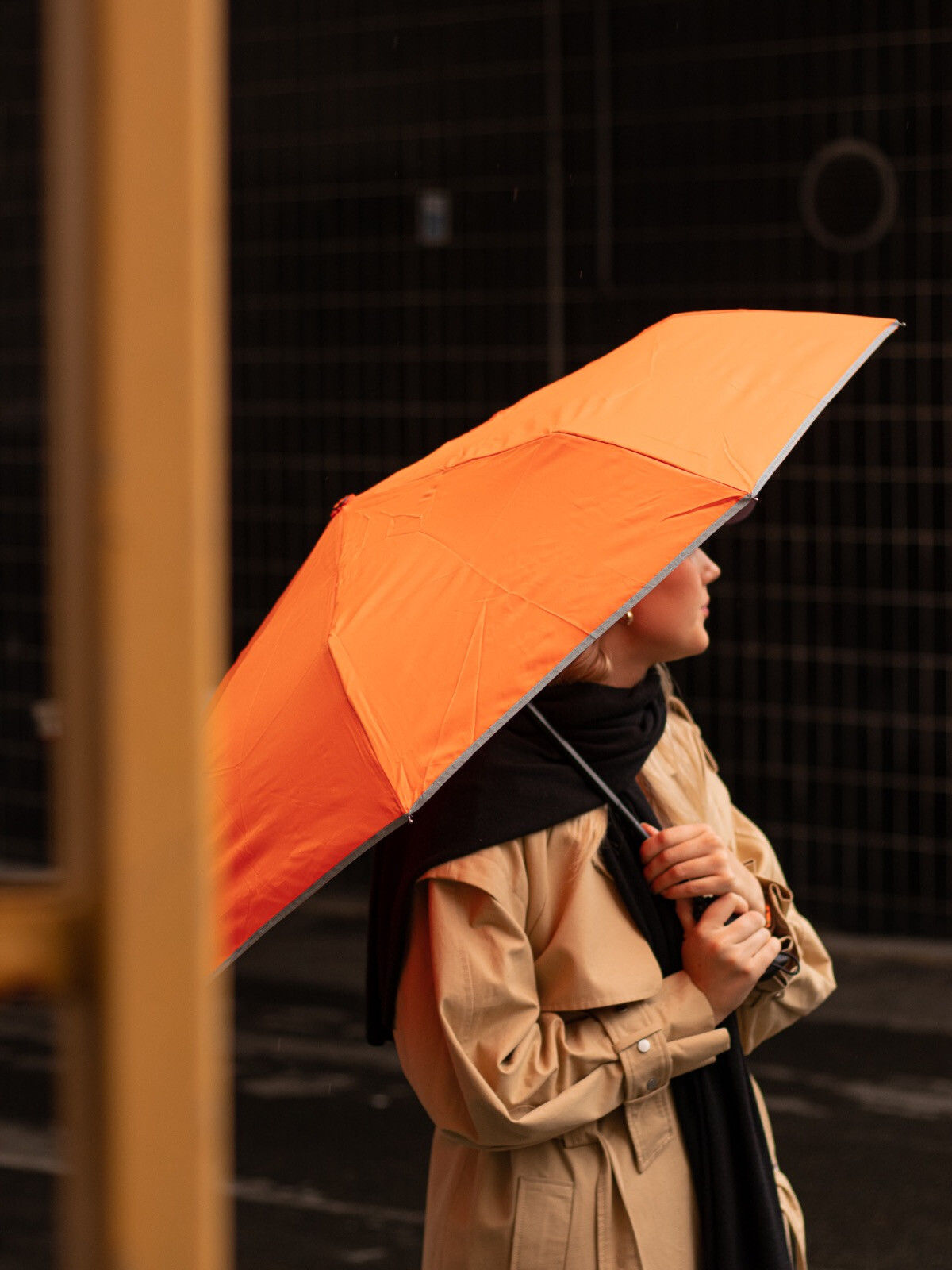 Short Umbrella orange