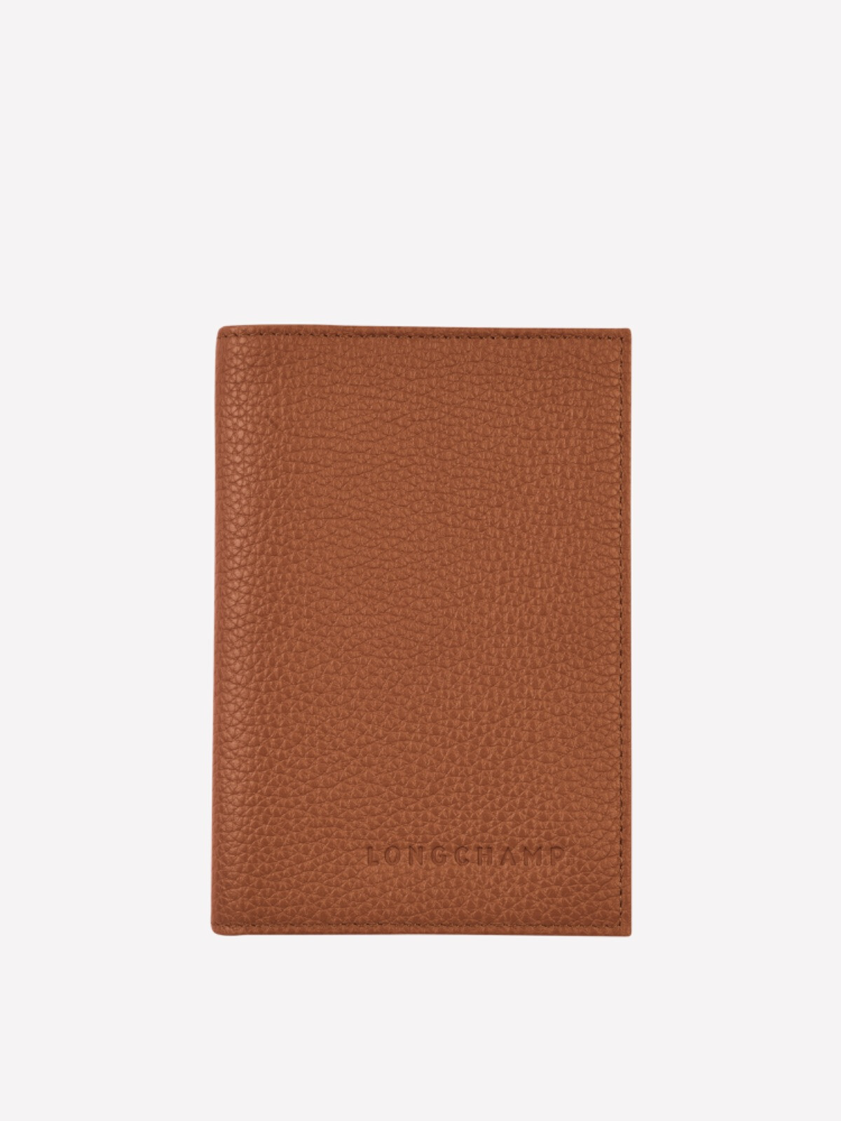 Le Foulonne passport cover caramel