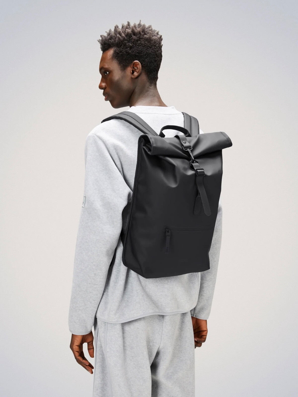 ROLLTOP RUCKSACK W3 BLACK