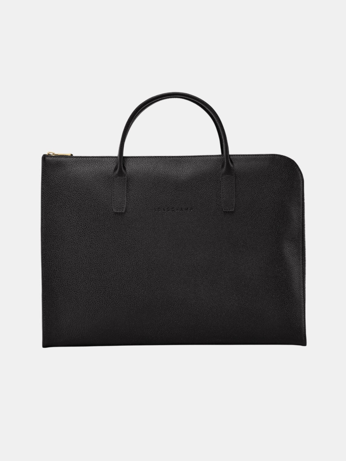 LE FOULONNE COMPUTER/DOCUMENT BAG BLACK