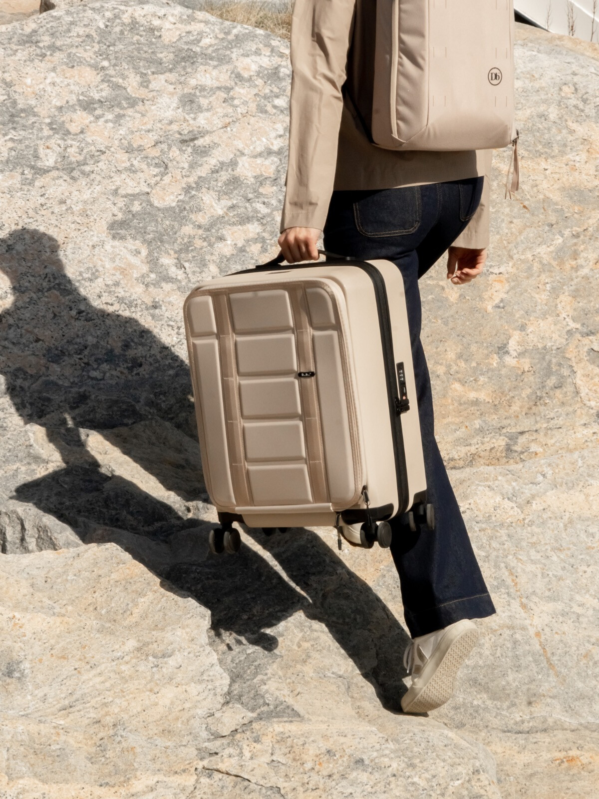 Ramverk Front-access Carry-on Fogbow beige