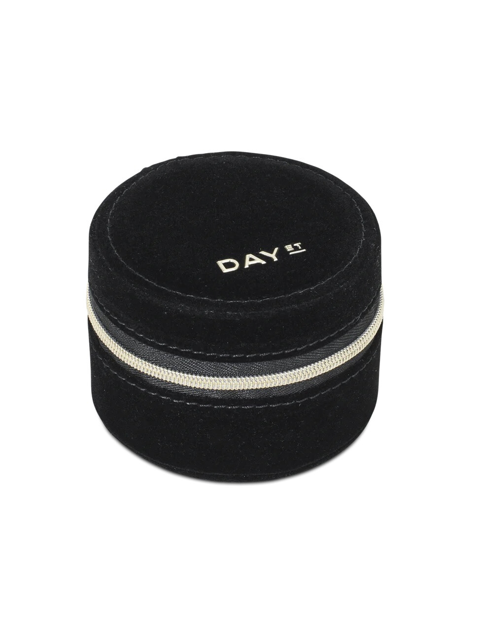 DAY JEWELRY ZIP ROUND SMALL BLACK